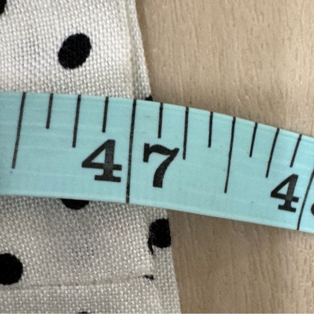 Kate Spade X Target Midi Dress Cream Black Polka Dot Women's XXL *NO BELT - Picture 15 of 15